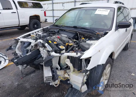 2008 Subaru Outback 2.5I z USA, uszkodzony, nr VIN 4S4BP61C187321883